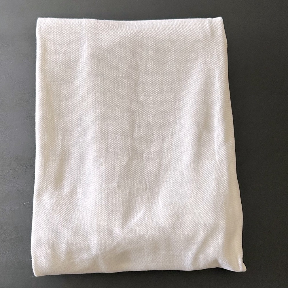 Pottery Barn (1) Broadway Curtain - Single 96” White